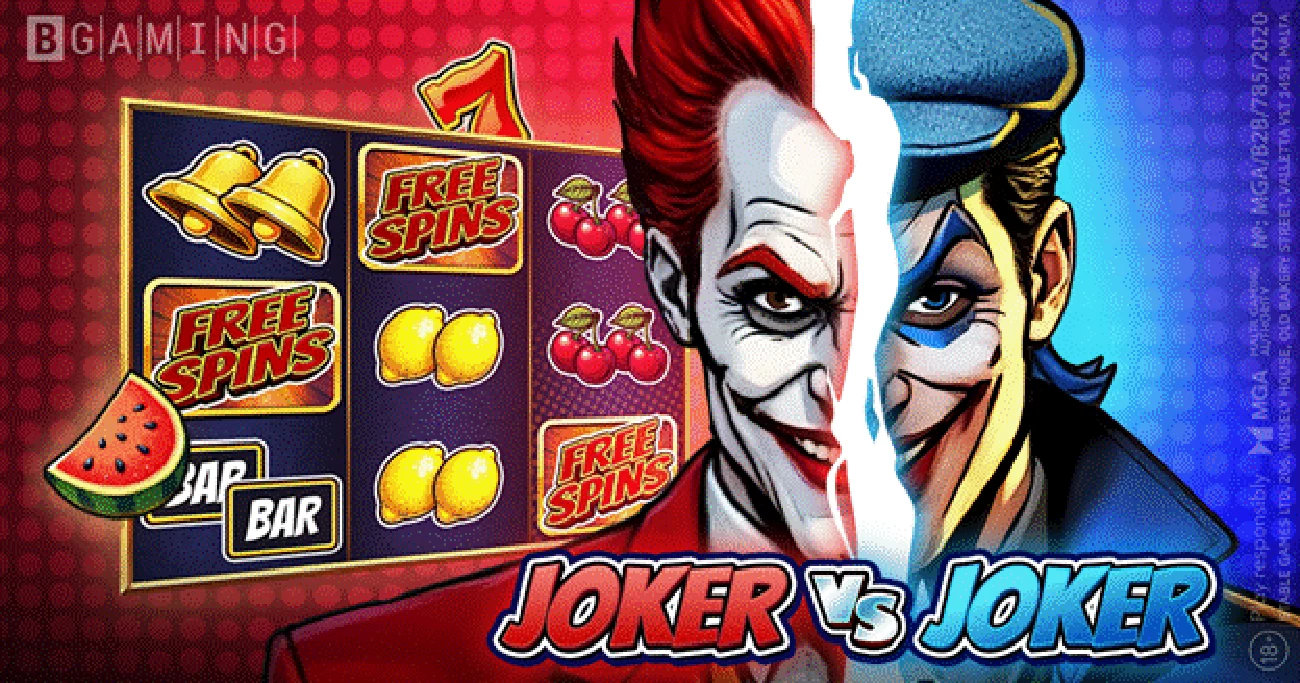 Joker vs Joker slot artwork